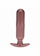 Ouch! - Oblong Anal Plug - Silicone - Rose Gold
