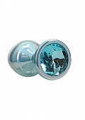 Ouch! Paris Collection - Metal Anal Plug Set - Blue