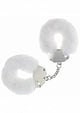 Ouch! - Classic Fluffy Handcuffs - White