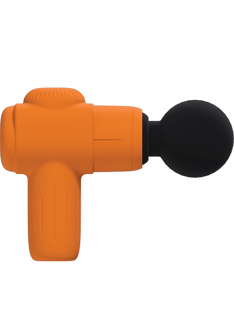 Loveline - MicroBoost Massager - 10 Function - Vibrating - Waterproof - Food Grade Silicone - Orange