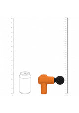 Loveline - MicroBoost Massager - 10 Function - Vibrating - Waterproof - Food Grade Silicone - Orange