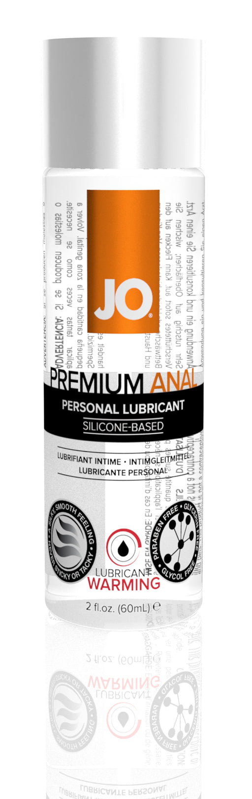 JO Anal Premium Warming 2 Oz / 60 ml