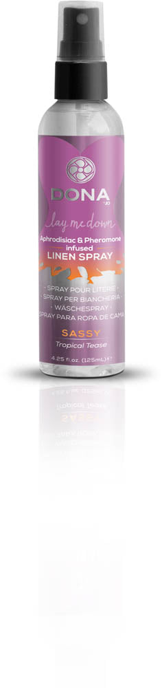 Dona Linen Spray Sassy Aroma: Tropical Tease 4oz  (D)