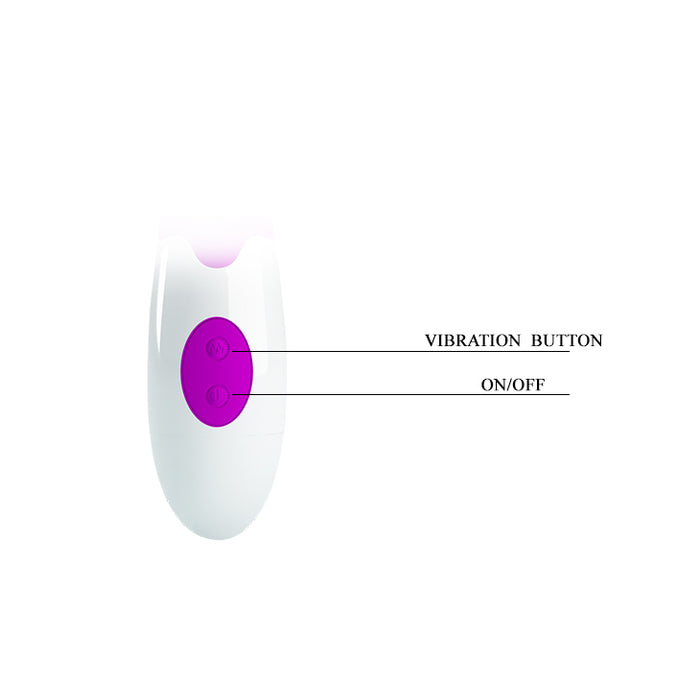 Battery Vibe "Brighty" Purple & White