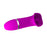 Flexible Textured Teasers Vibrator Purple "Rudolf" 157mm