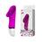 Flexible Textured Teasers Vibrator Purple "Rudolf" 157mm