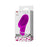 Clit Tongue Vibrator Purple "Claude" 163mm