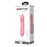 Curved Petal Tip Vibrator Soft Pink "Candice" 142mm