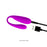 Couples Vibrator Rechargeable "Aldrich" Purple