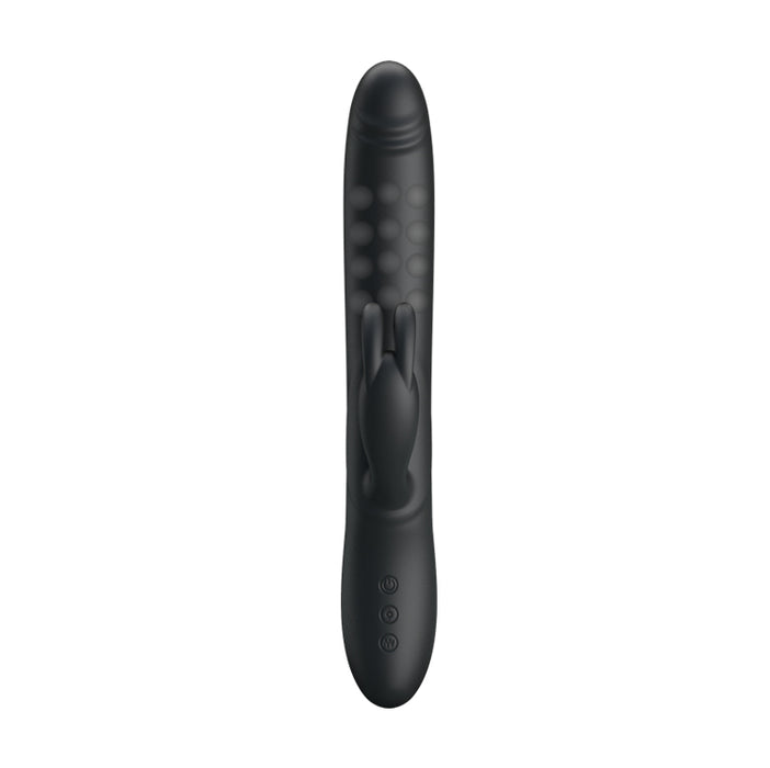 Beaded Insert Vibrator Black "Colin" 250mm