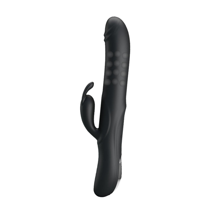 Beaded Insert Vibrator Black "Colin" 250mm