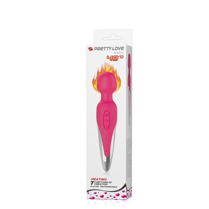 Body Wand Heating Massager "Antony" Pink