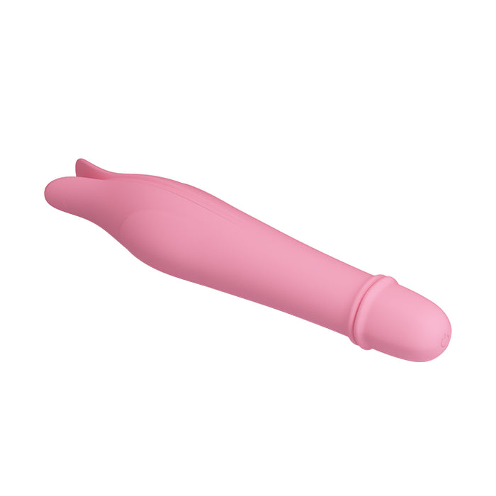 Battery Vibrator Pink 137mm - Edward