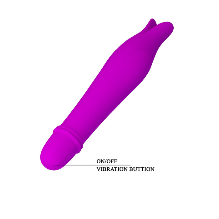 Battery Vibrator Magenta 137mm - Edward