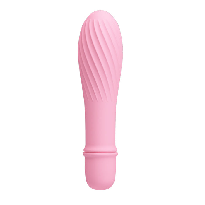 Battery Vibrator Soft Pink 137mm "Solomon"