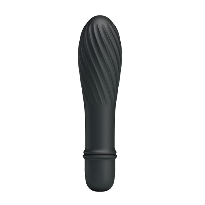 Battery G-Spot Vibrator Black 137mm "Solomon"