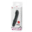 Dolphin Vibrator Black "Stev" 133mm