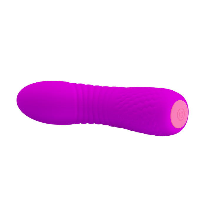 Mini Silicone Vibrator "Abner" Purple