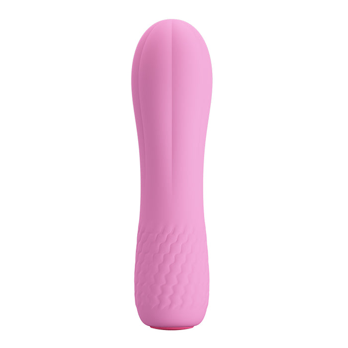 Easy Insertion Mini Vibrator Soft Pink "Alice" 116mm