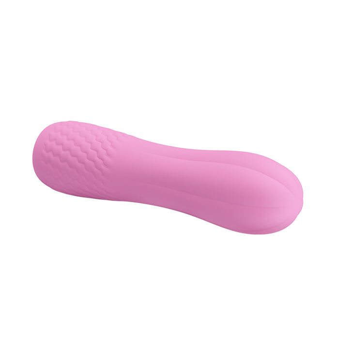 Easy Insertion Mini Vibrator Soft Pink "Alice" 116mm