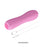 Easy Insertion Mini Vibrator Soft Pink "Alice" 116mm