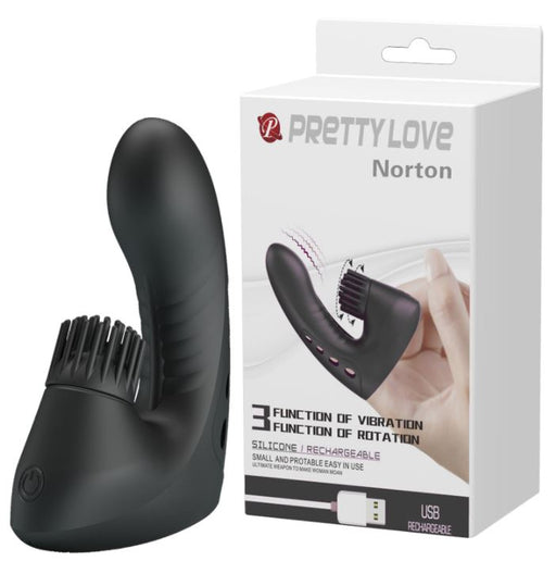 Fingering Massager "Norton" Black