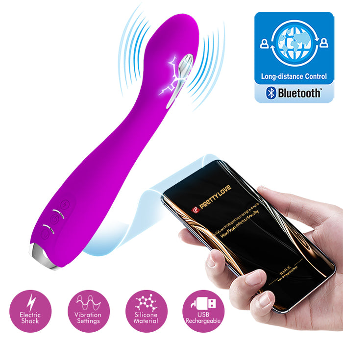 Mobile APP Control Electric Stimulation "Homunculus" Purple