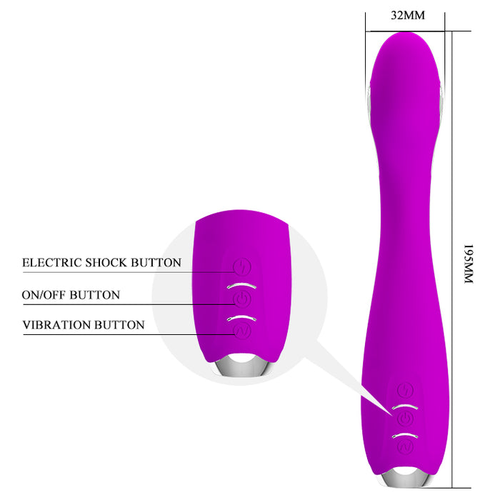 Mobile APP Control Electric Stimulation "Homunculus" Purple