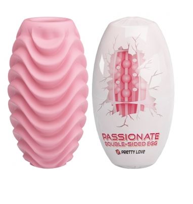 Fantastic Egg Hard Boiled Masturbator - "Passionate" - Pink