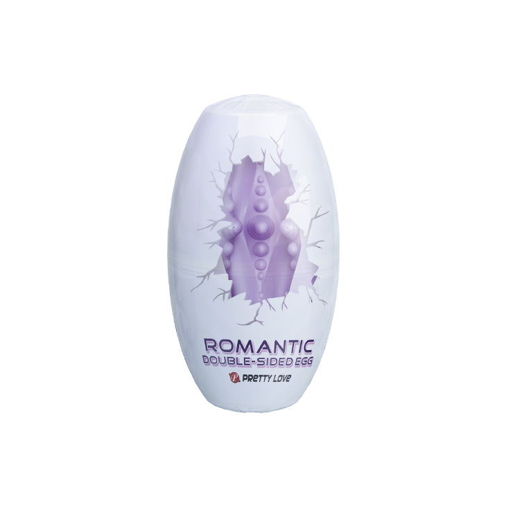 Fantastic Egg Hard Boiled Masturbator - "Romantic" - Purple