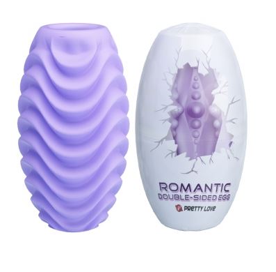 Fantastic Egg Hard Boiled Masturbator - "Romantic" - Purple