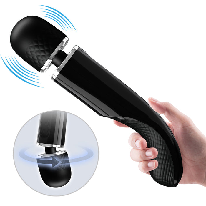 Rechargeable Massager "Charming Massager" Black