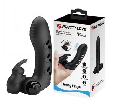 Finger Vibrator "Vance" Black