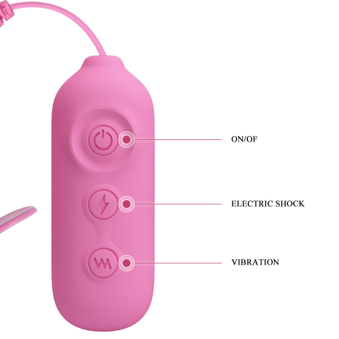 Nipple Clip Romantic Wave II Pink