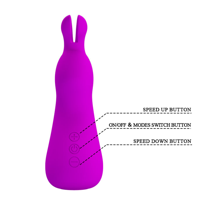 Bunny Vibrator "Nakki" Purple