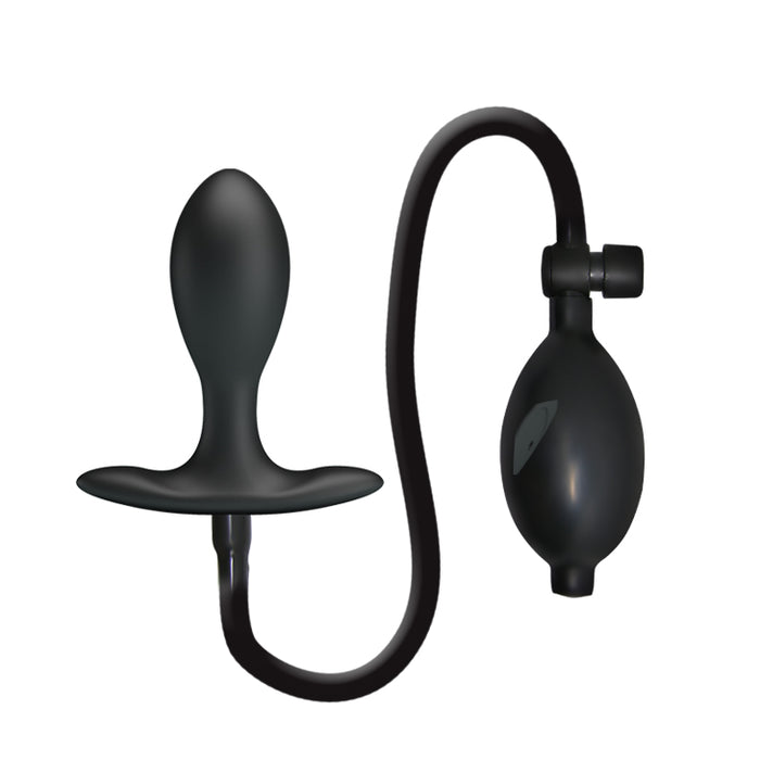 Inflatable Anal Plug Black