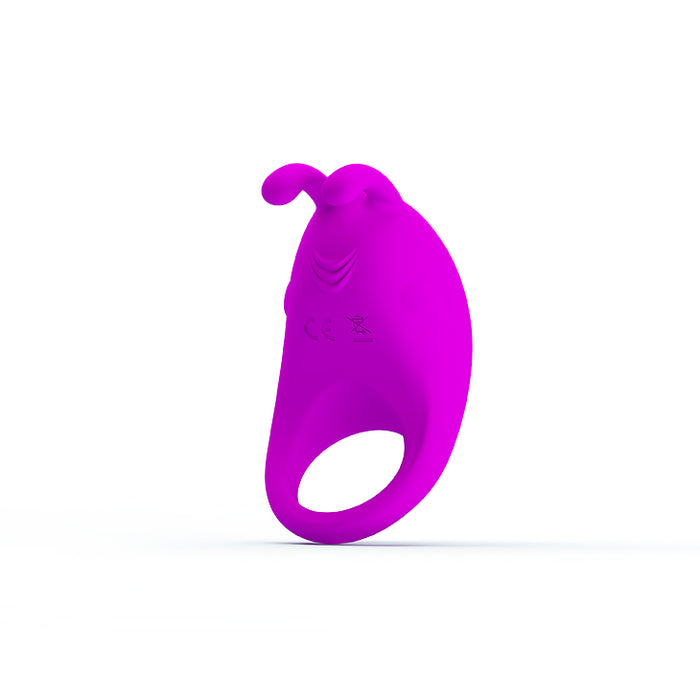 Cock Ring Rabbit Vibrator Purple