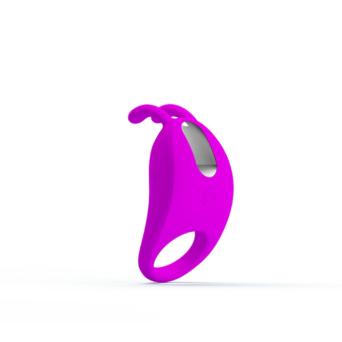 Cock Ring Rabbit Vibrator Purple