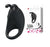 Cock Ring Rabbit Vibrator Black