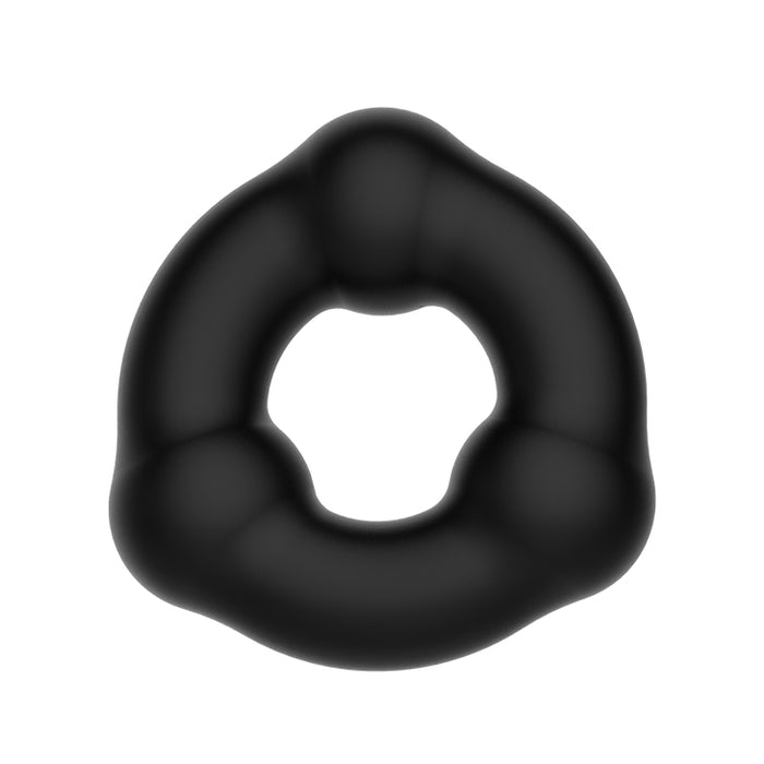 Ribbed Silicone Ring "Crazy Bull" 18mm