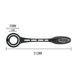 Vibrating Penis Sleeve (Butt Plug and Cockring) Black