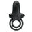 Vibrating Penis Ring Black (113mm)