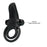 Vibrating Penis Ring Black (113mm)