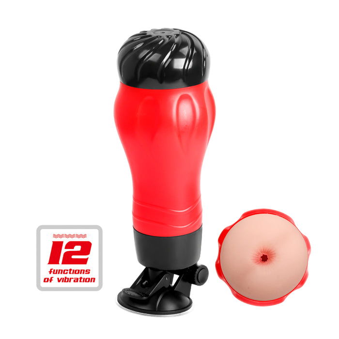 Stroker Anal "Flora" Red and Black