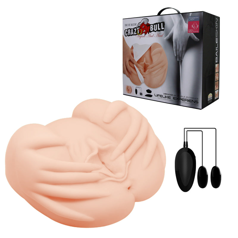 Vagina And Anal Masturbator Flesh (360mm x 340mm x 150mm)