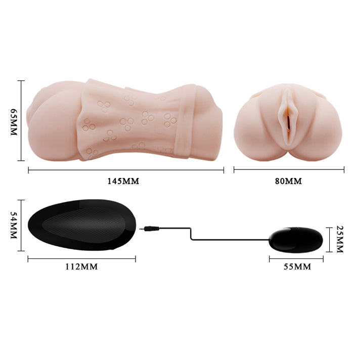 Vagina Masturbator Flesh (145mmx65mm)