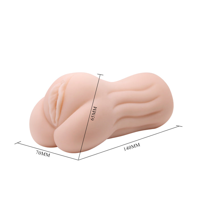 Masturbator Flesh 3D Life Like Vagina (70mm x 140mm)