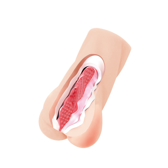 Masturbator Flesh 3D Life Like Vagina (65mm x 115mm)