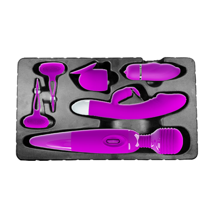 Purple Desire Collection - 5 Toys & Attachments