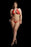 Snow Angel Lace Lingerie Set OSX - Red